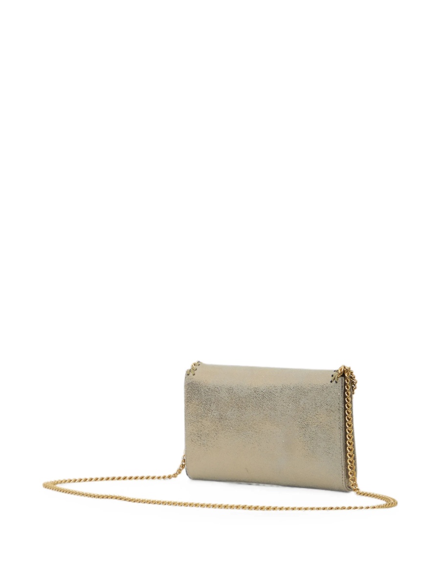 Geanta tip postas Stella McCartney falabella aurie din piele eco - Img 2
