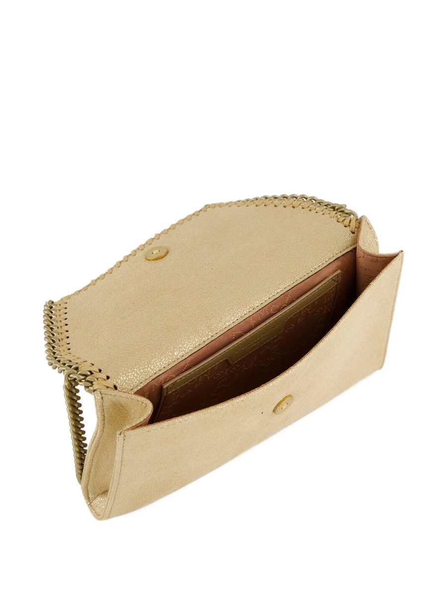Geanta tip postas Stella McCartney falabella neutra din polyester - Img 5