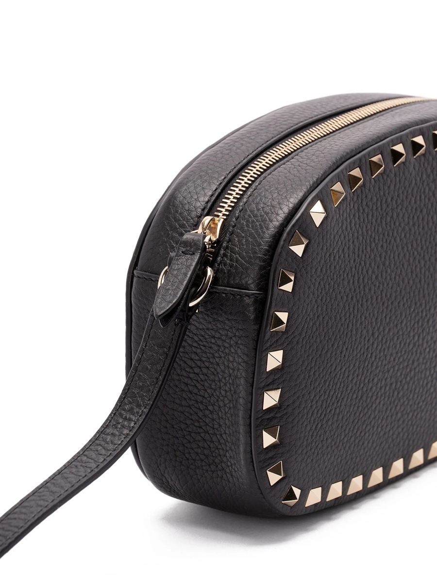 Geanta tip postas Valentino Garavani Rockstud neagra - Img 4