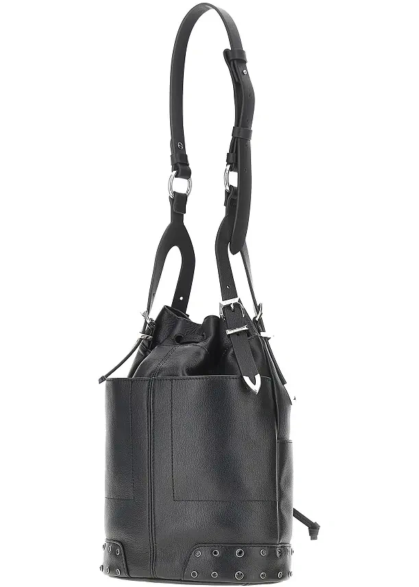 Genti 'Bucket Mini' leather bag - Img 2