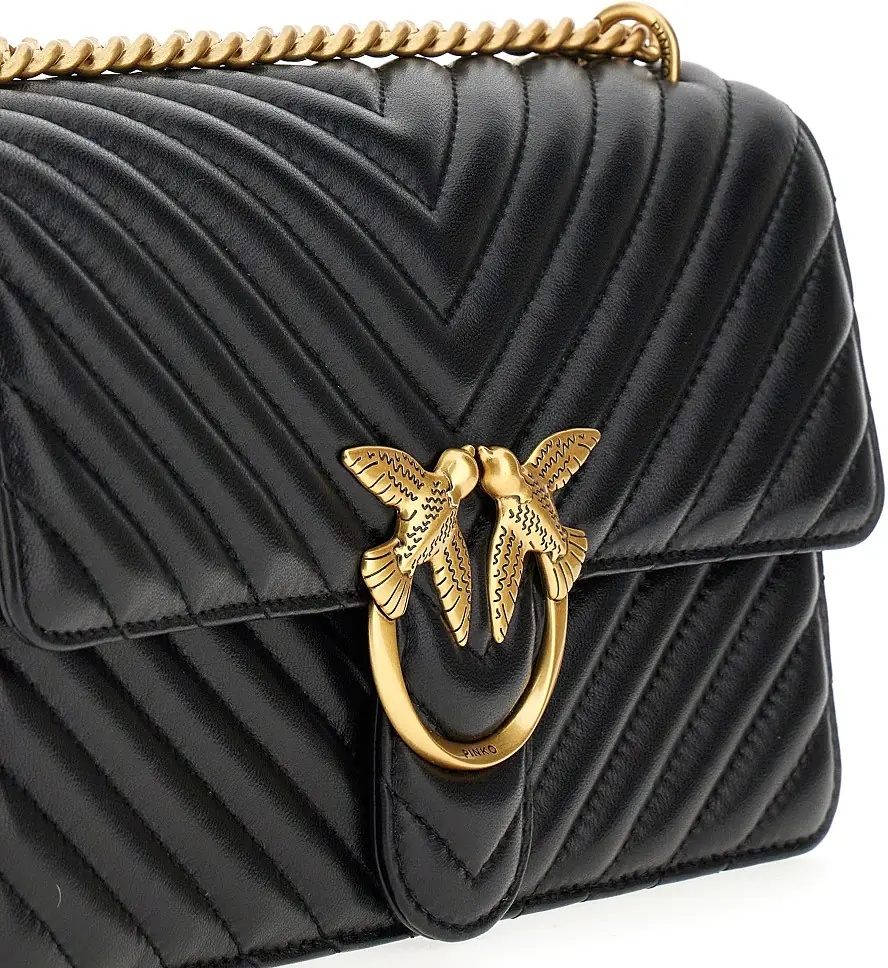 Genti Chevron leather 'Love One Classic' bag - Img 4
