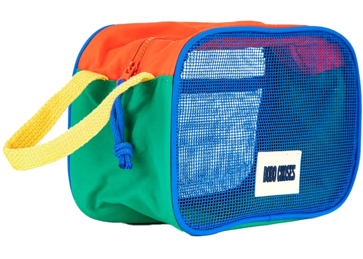 Genti "Color Block Mesh" Clutch Bag - Img 2