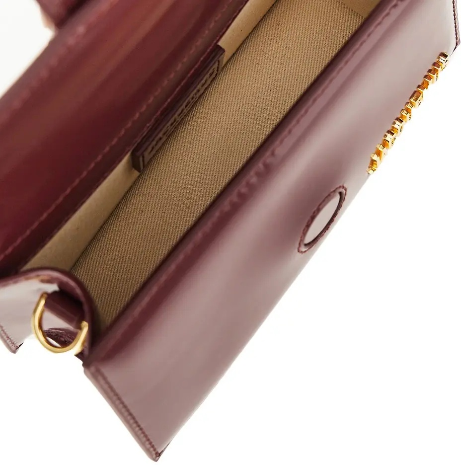 Genti 'Le Bambino' spazzolato leather mini bag - Img 3