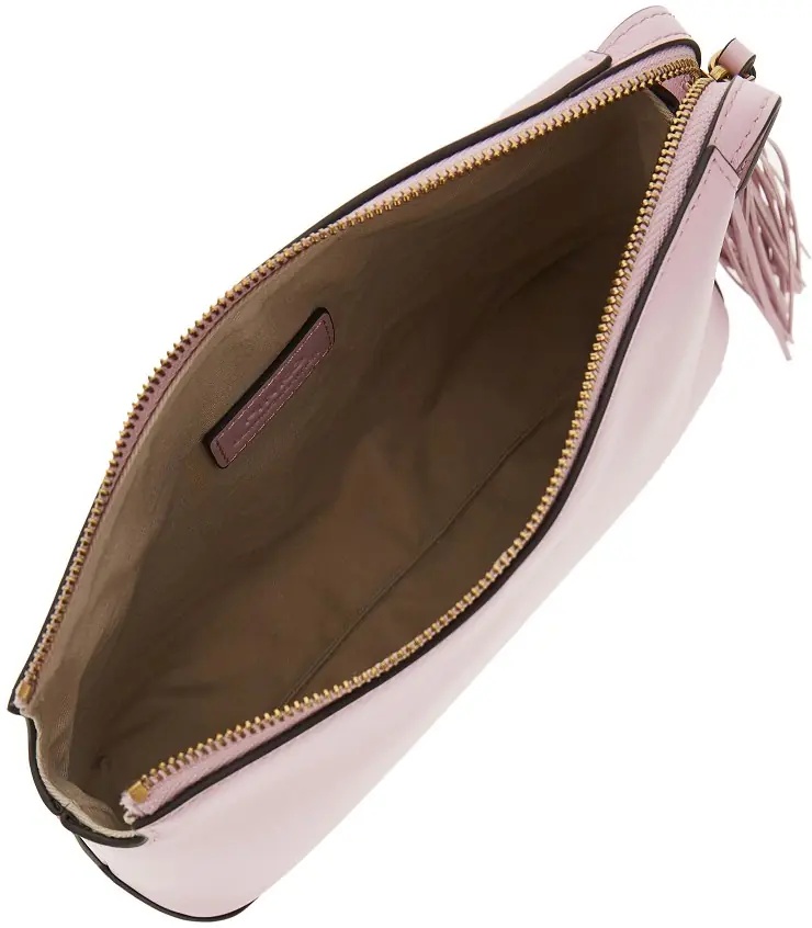 Genti Leather pouch with tassel - Img 3