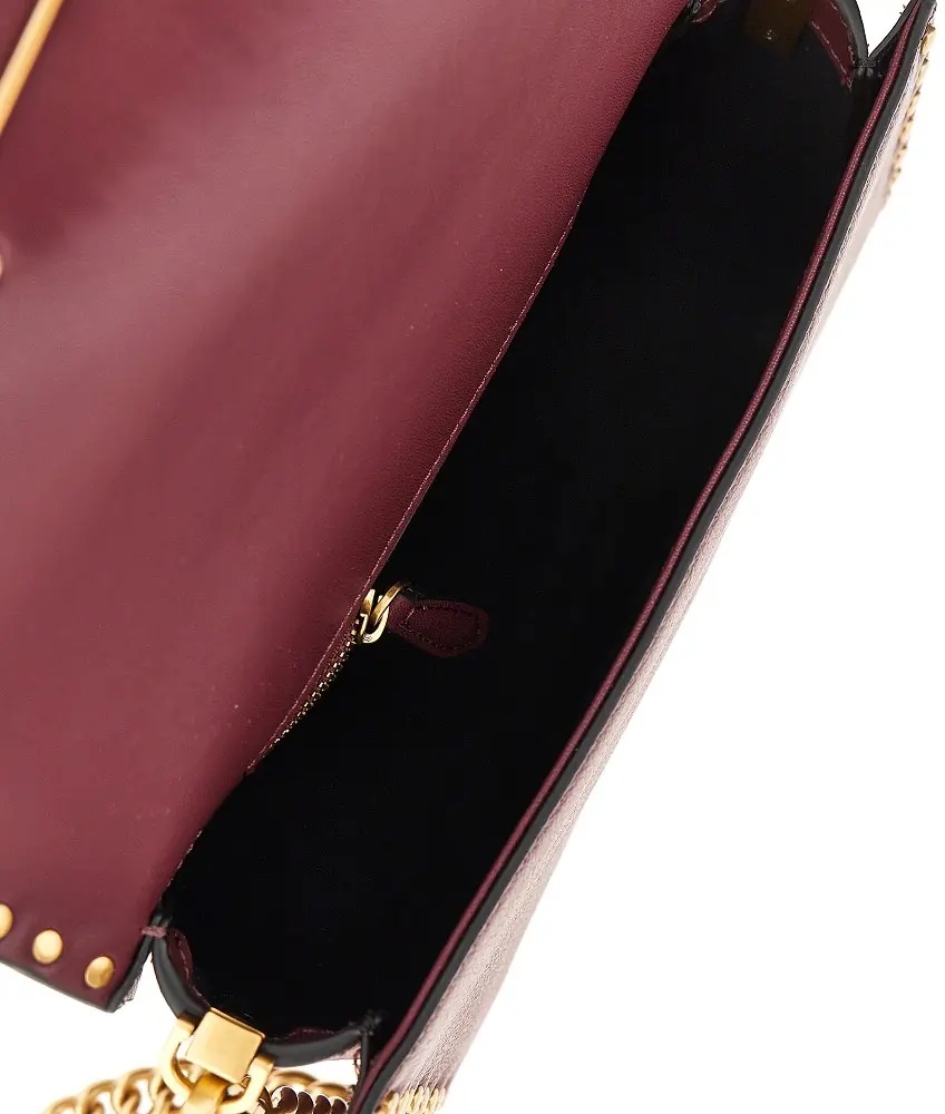 Genti Small 'Love One Slouchy' bag with studs - Img 3