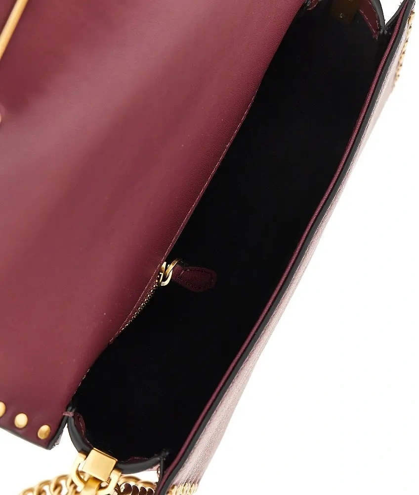 Genti Small 'Love One Slouchy' bag with studs - Img 3