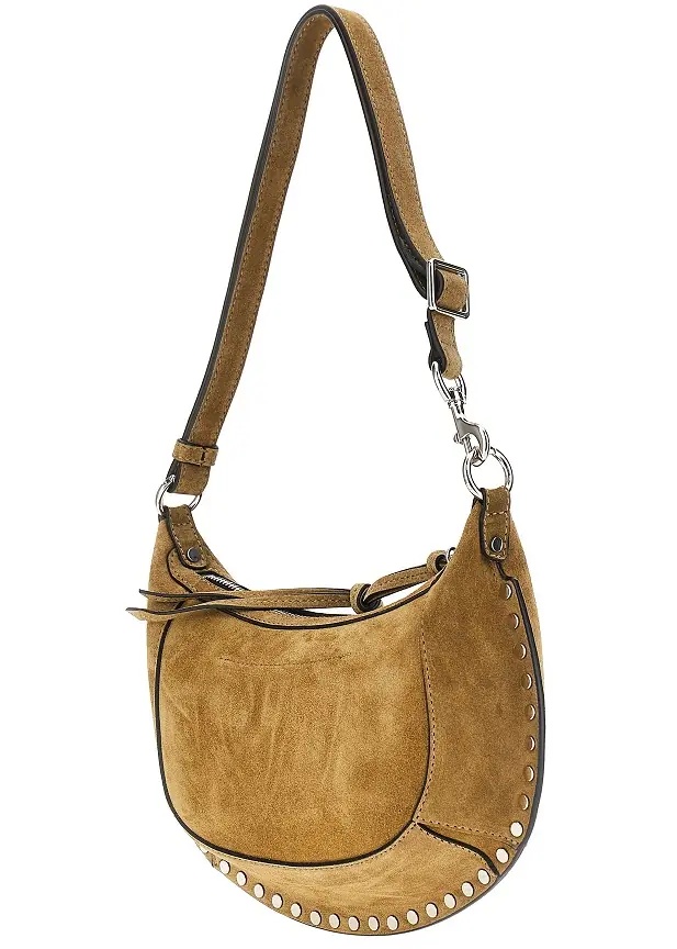 Genti Suede leather Oskan Moon bag - Img 2