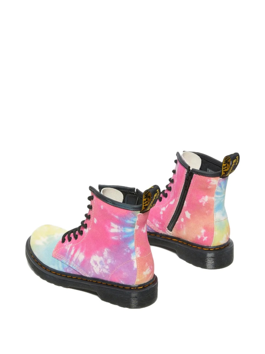 Ghete Dr. Martens albastre din piele - Img 2