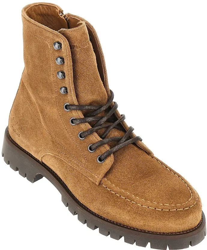 Ghete Suede leather laced boots - Img 2