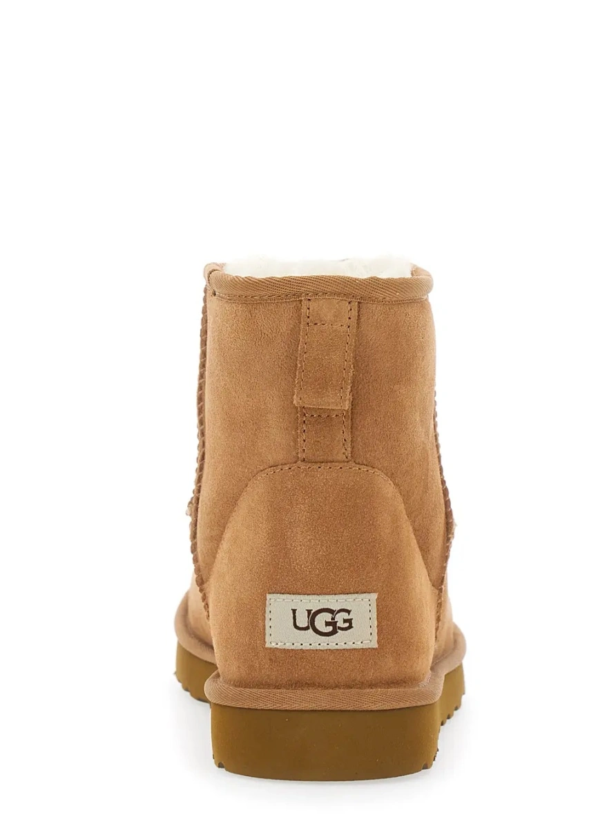 Ghete UGG 'Classic Mini' maro din piele intoarsa - Img 4