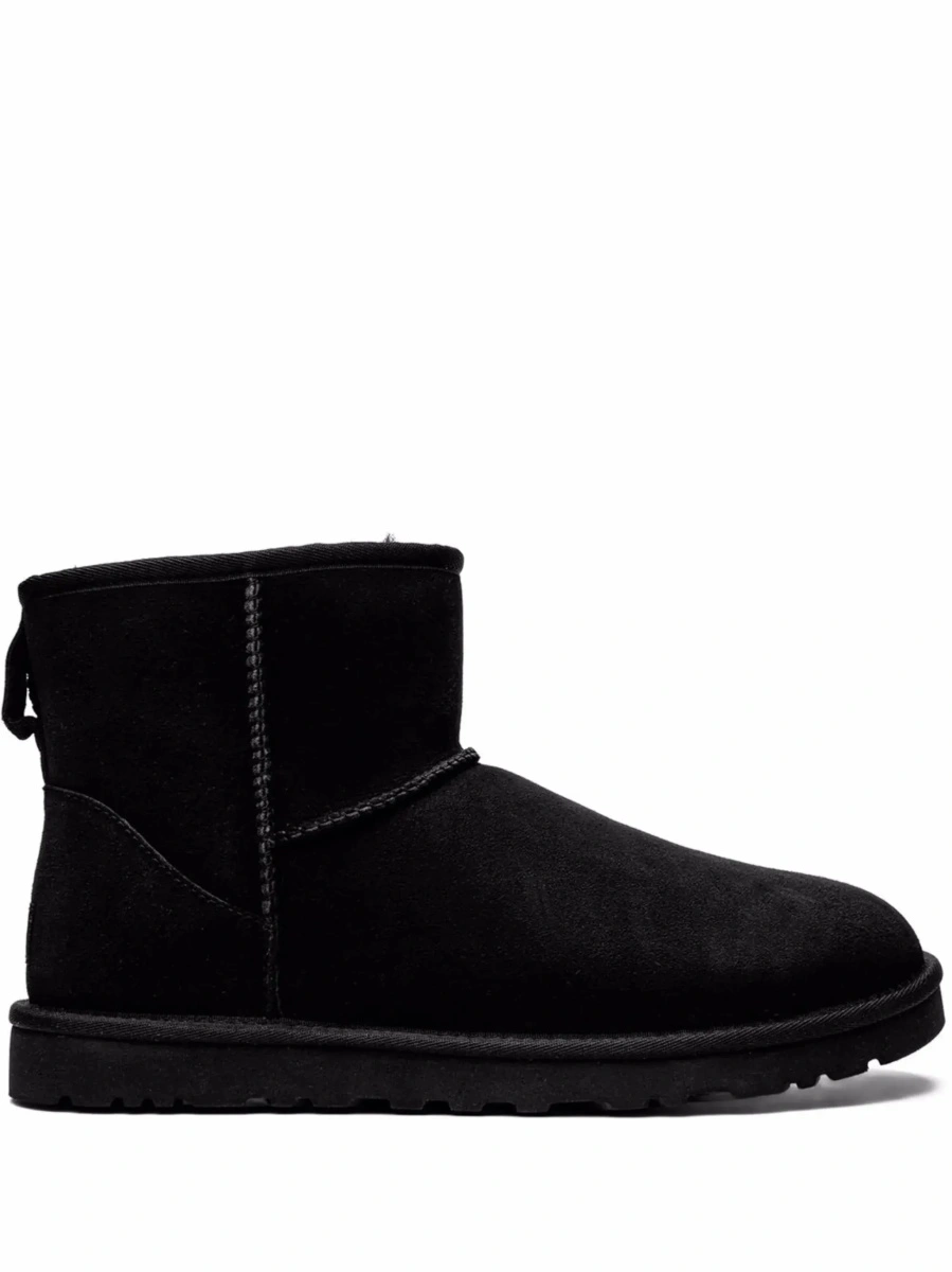 Ghete UGG 'Classic Mini' negre din piele intoarsa - Img 7