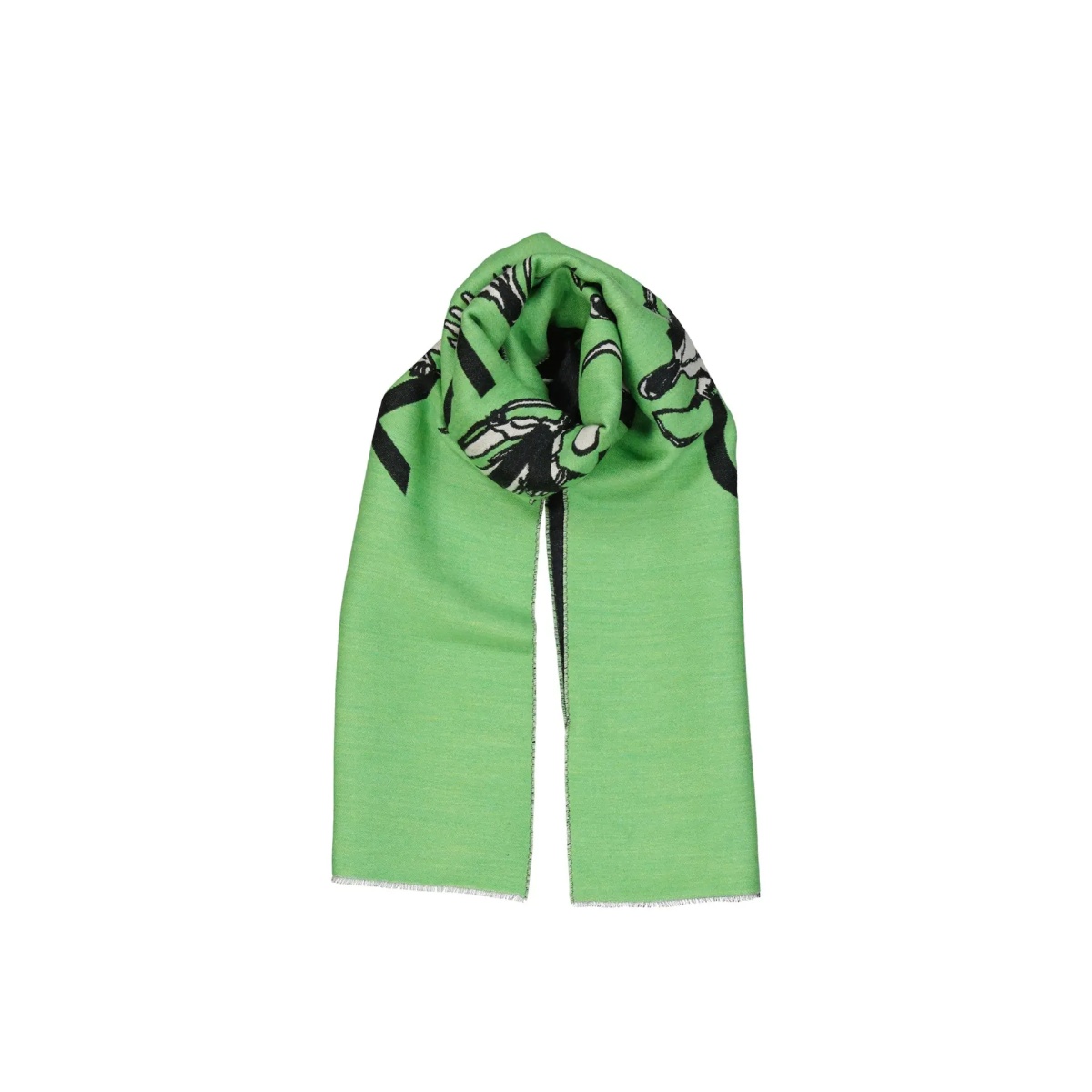 Givenchy Logo Wool Scarf - Img 2