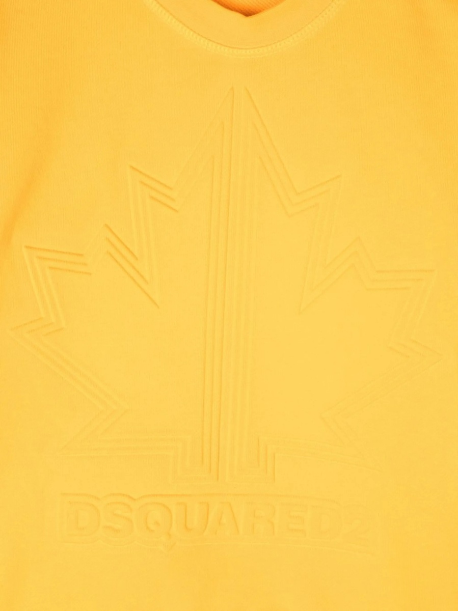 Hanorac DSQUARED2 galben - Img 3