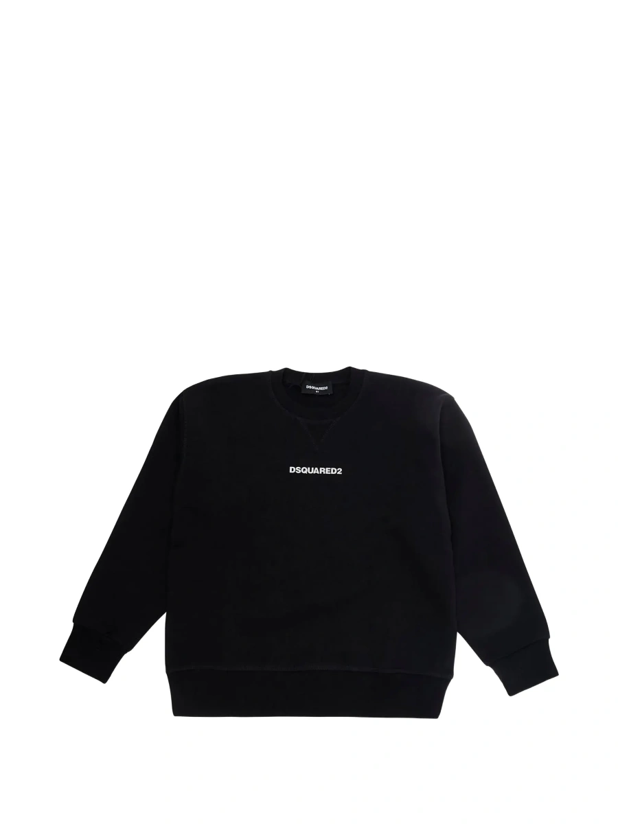 Hanorac DSQUARED2 negru din bumbac - Img 6