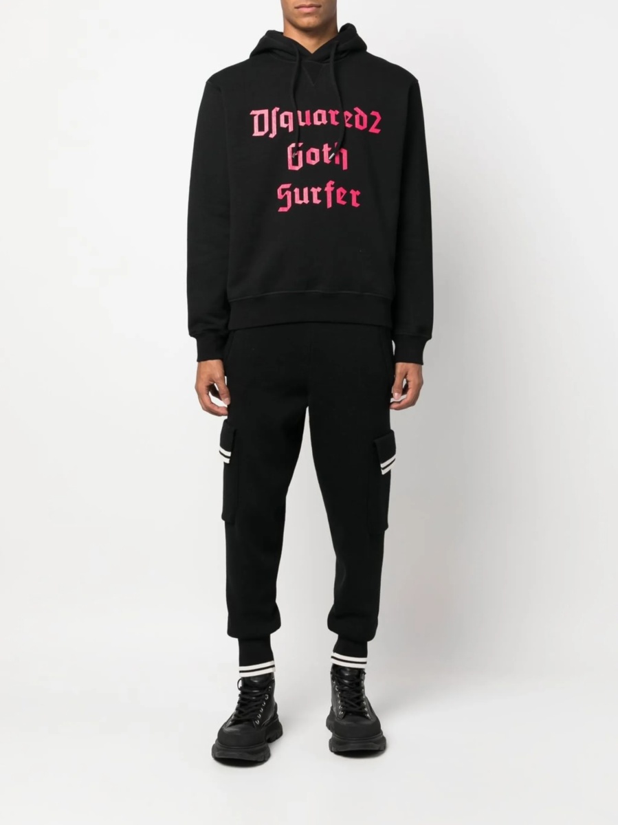 Hanorac DSQUARED2 negru - Img 2