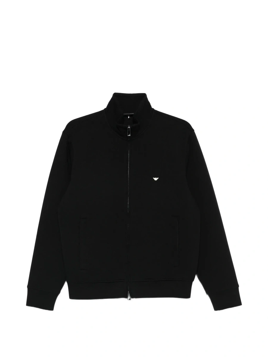 Hanorac Emporio Armani negru din bumbac - Img 8