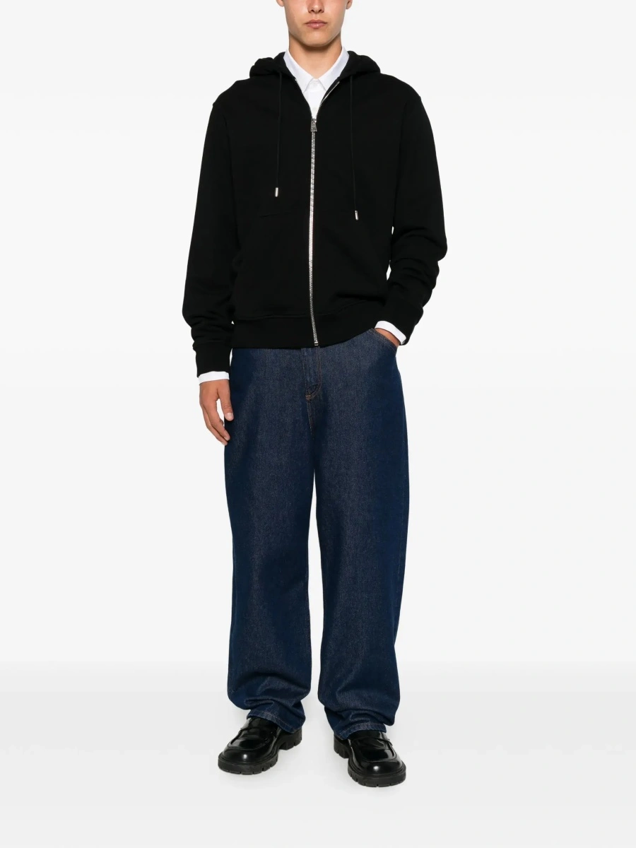 Hanorac Givenchy negru din bumbac - Img 4