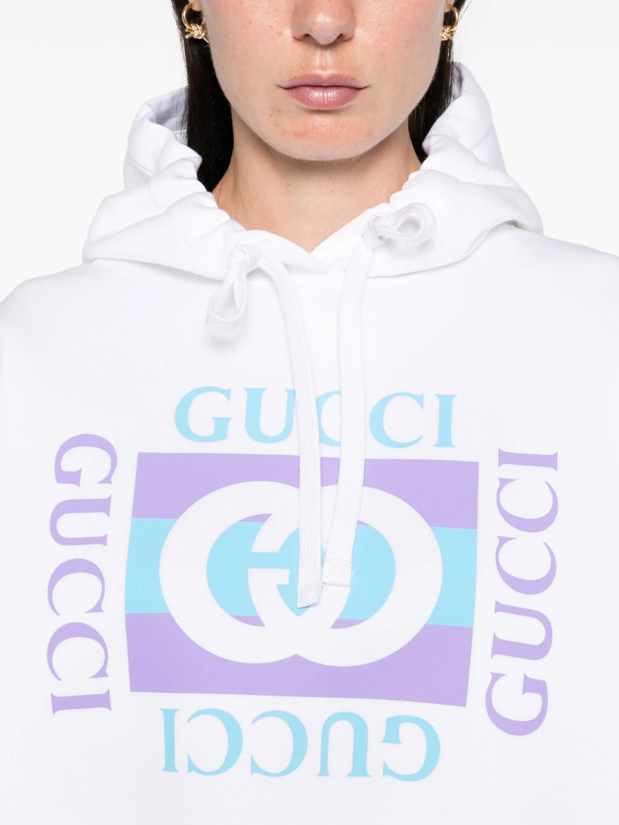 Hanorac Gucci alb - Img 5