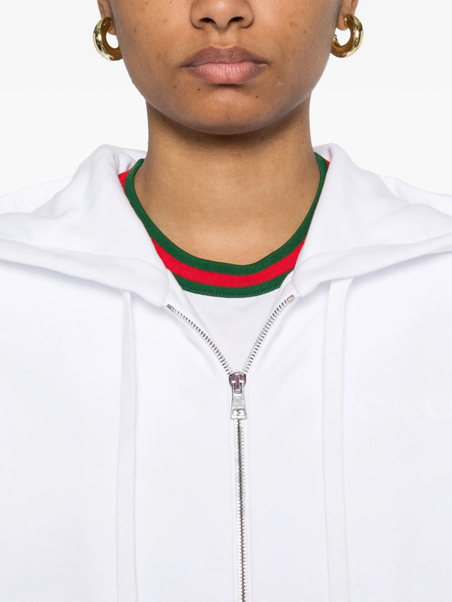 Hanorac Gucci alb - Img 5