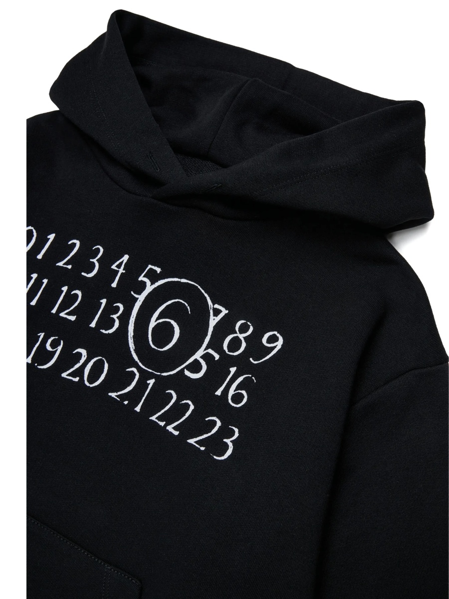 Hanorac MM6 Maison Margiela negru - Img 3