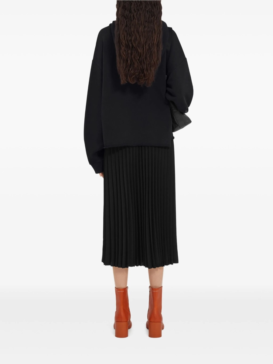 Hanorac MM6 Maison Margiela negru - Img 4