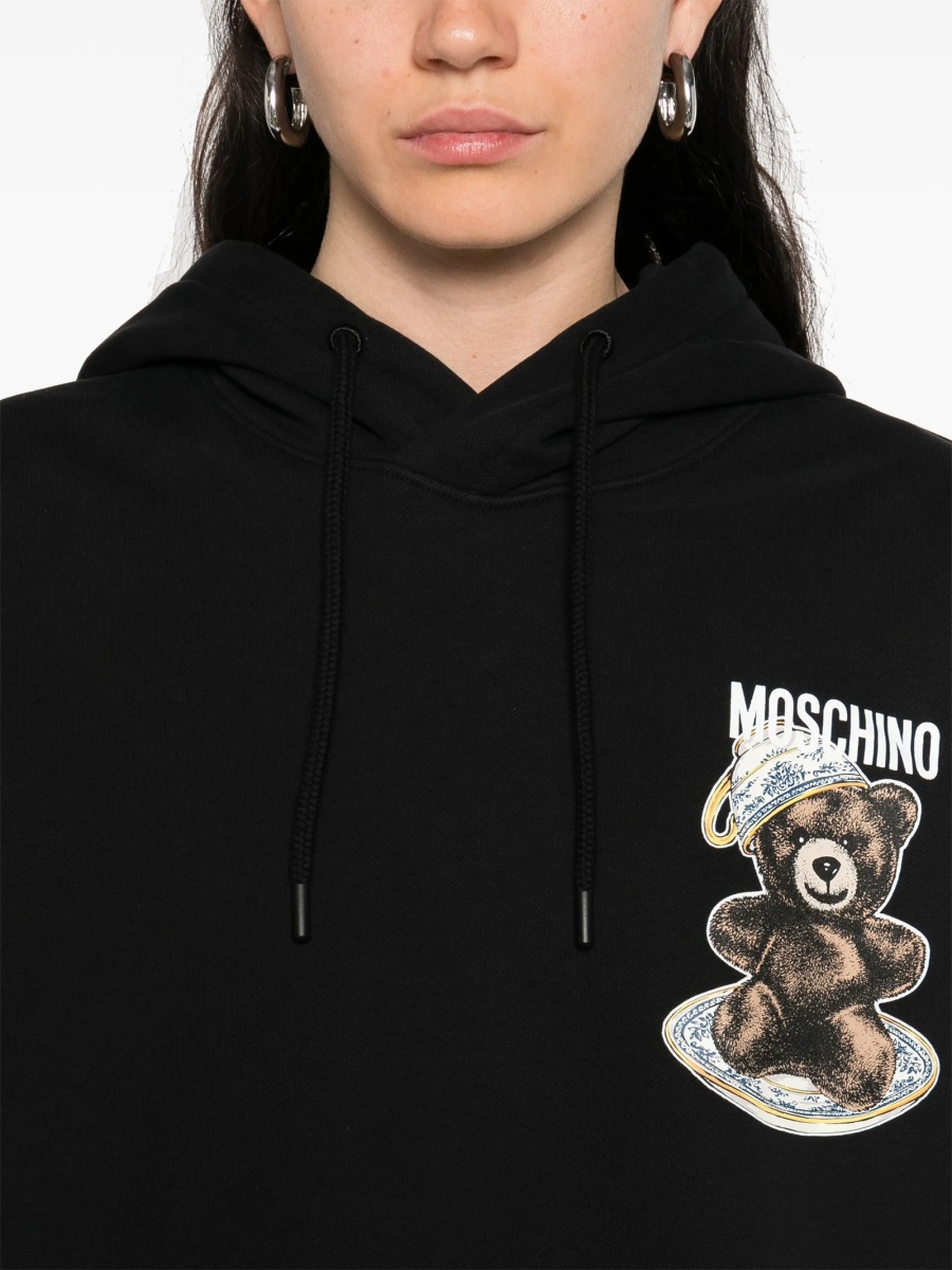Hanorac Moschino negru - Img 5