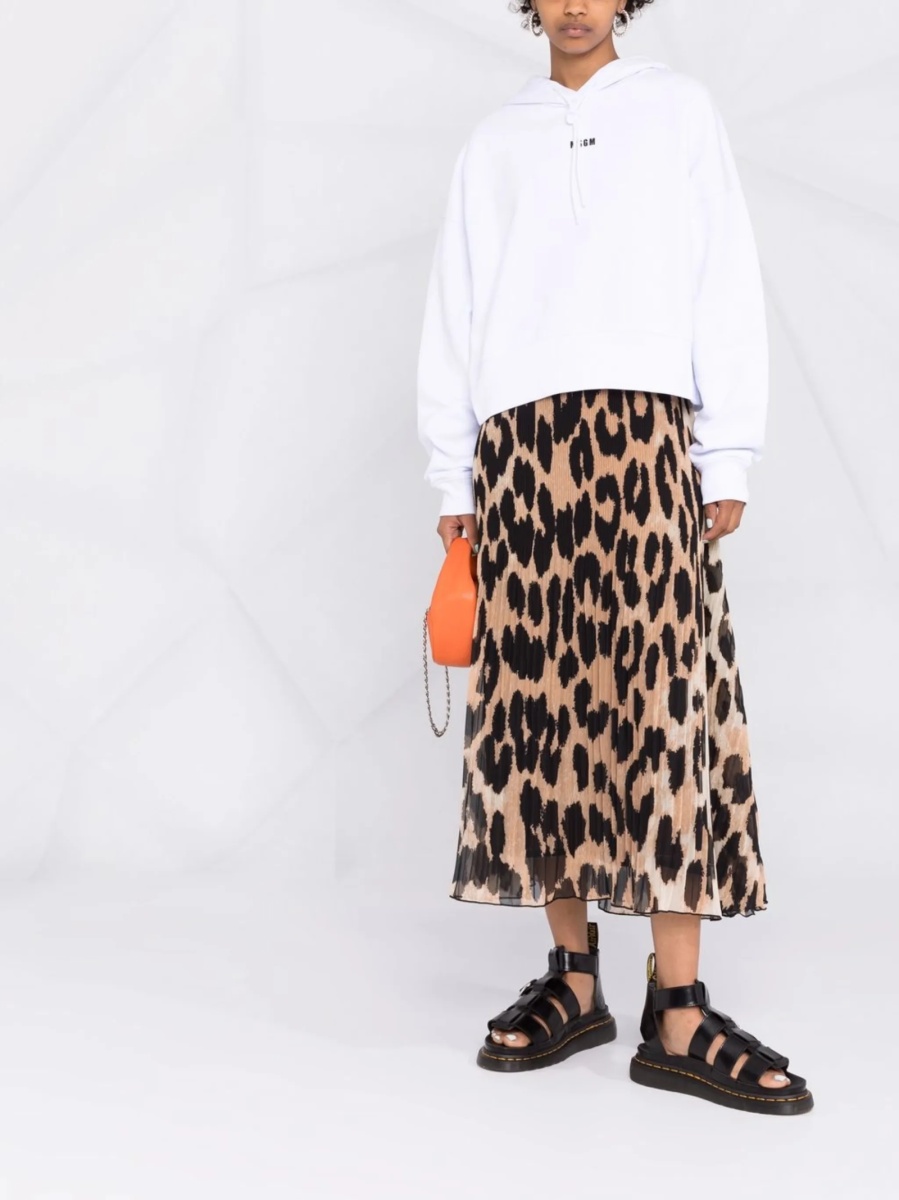 Hanorac MSGM alb - Img 2