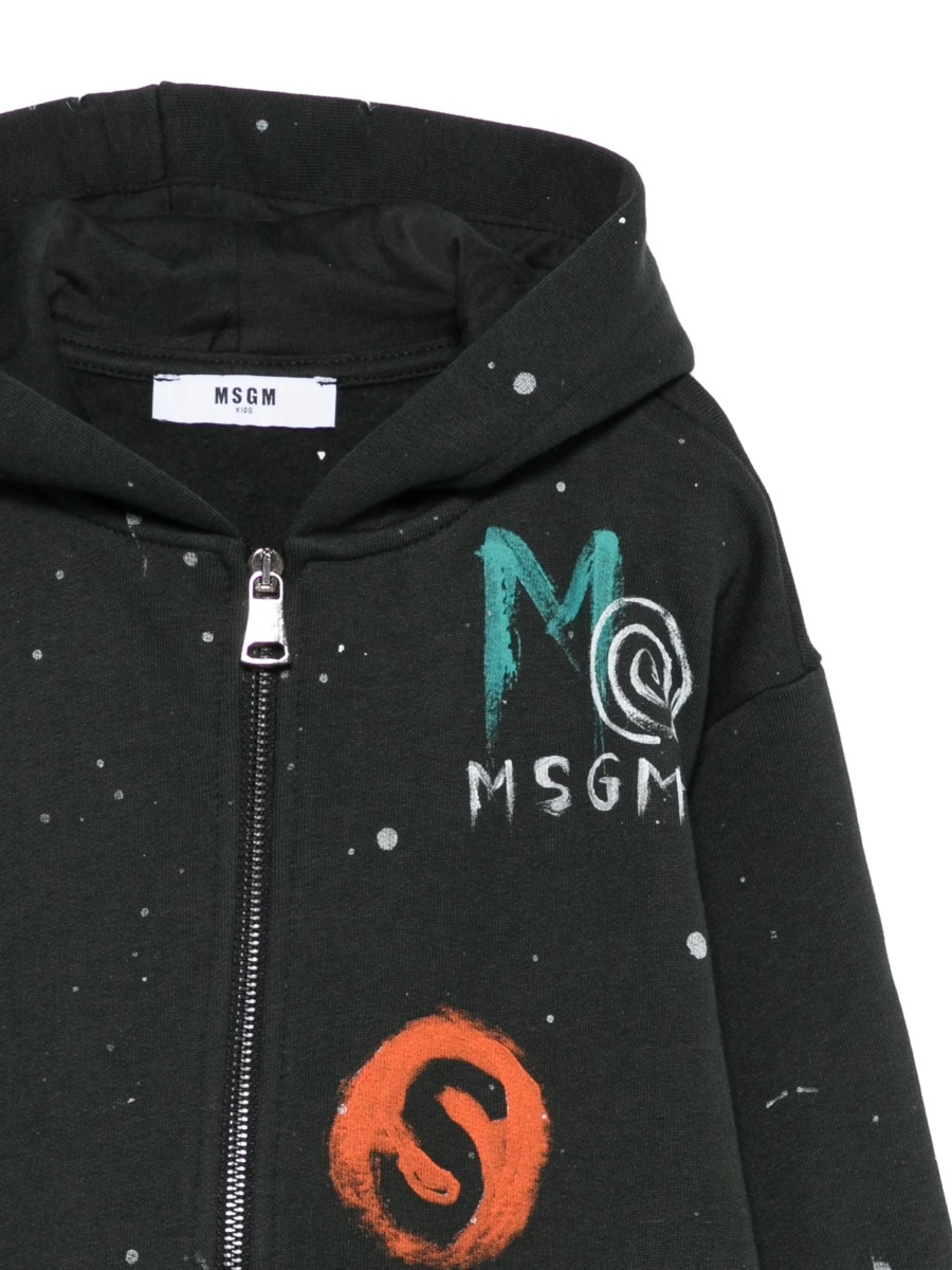 Hanorac MSGM negru - Img 3