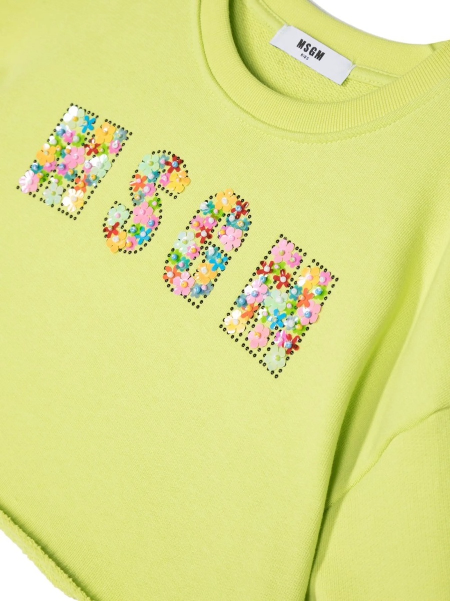 Hanorac MSGM verde - Img 3