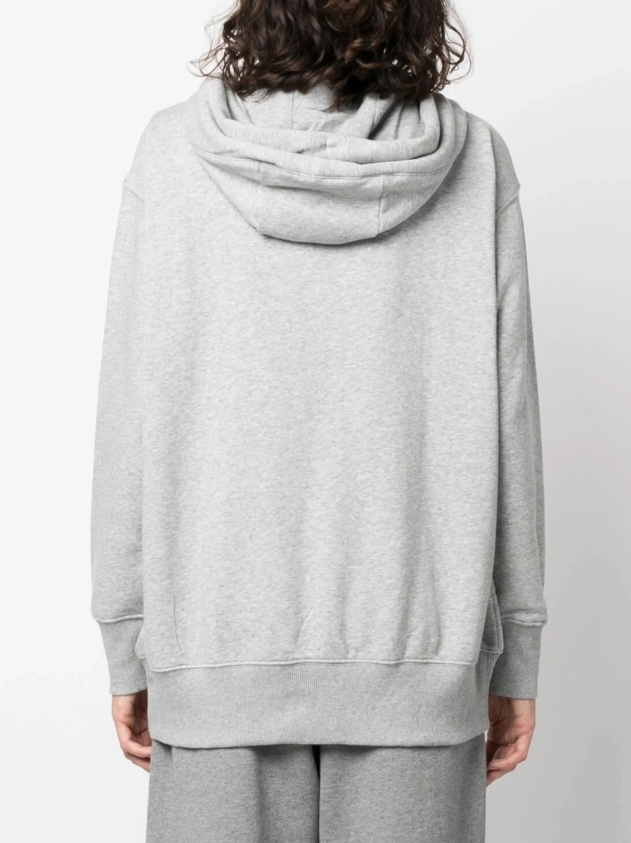 Hanorac Nike gri din bumbac si polyester - Img 4