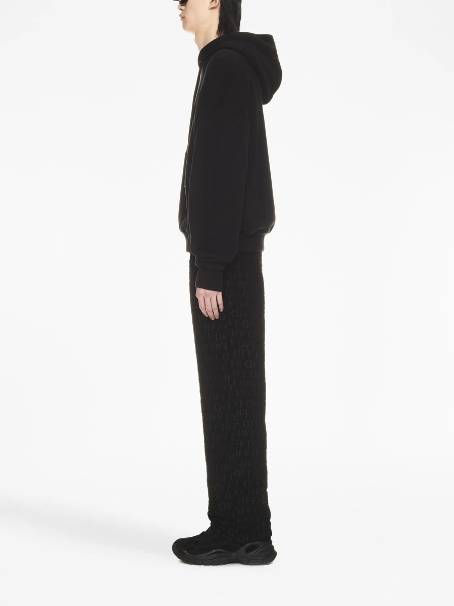 Hanorac Off-White negru - Img 3