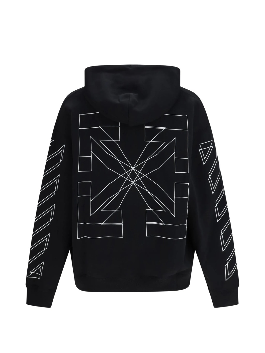 Hanorac Off-White negru - Img 3