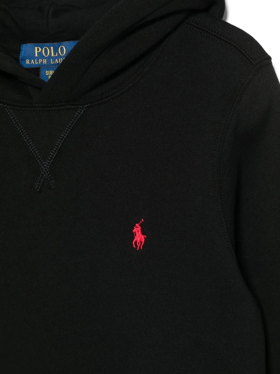 Hanorac Ralph Lauren negru din bumbac - Img 5