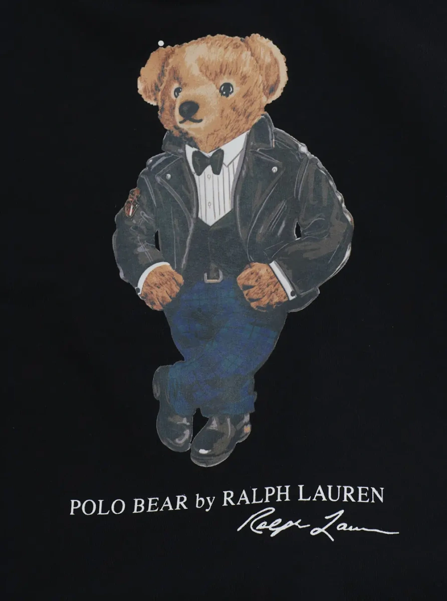 Hanorac Ralph Lauren negru din bumbac - Img 3
