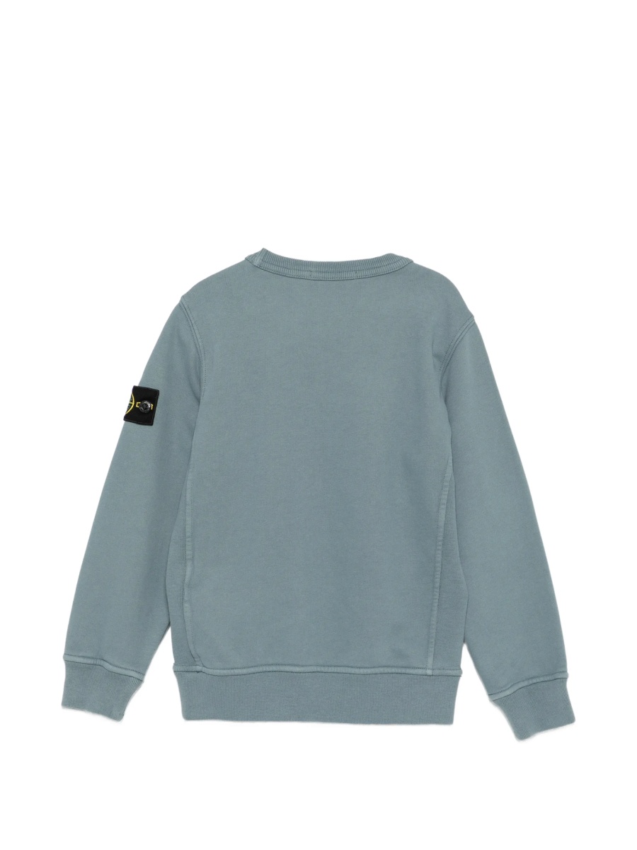 Hanorac Stone Island albastru din bumbac - Img 2