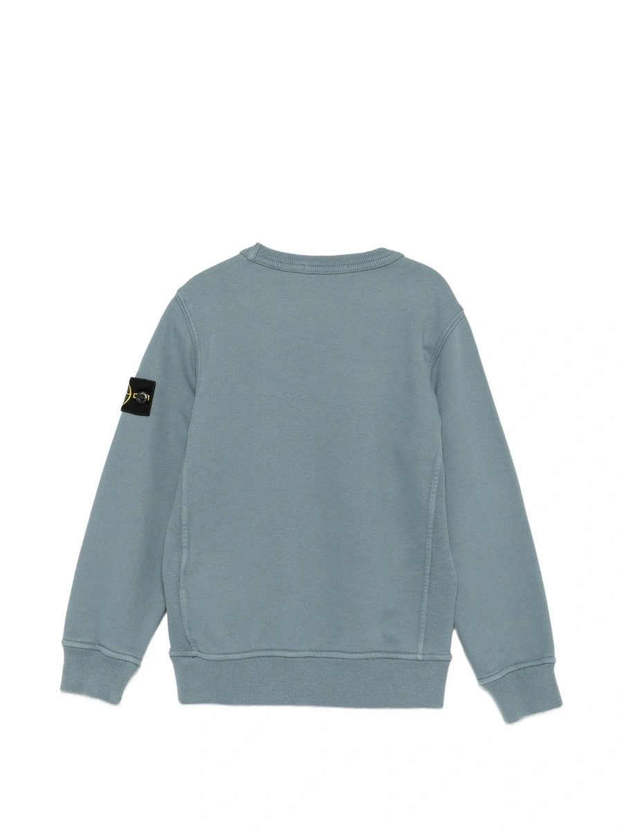 Hanorac Stone Island albastru din bumbac - Img 2