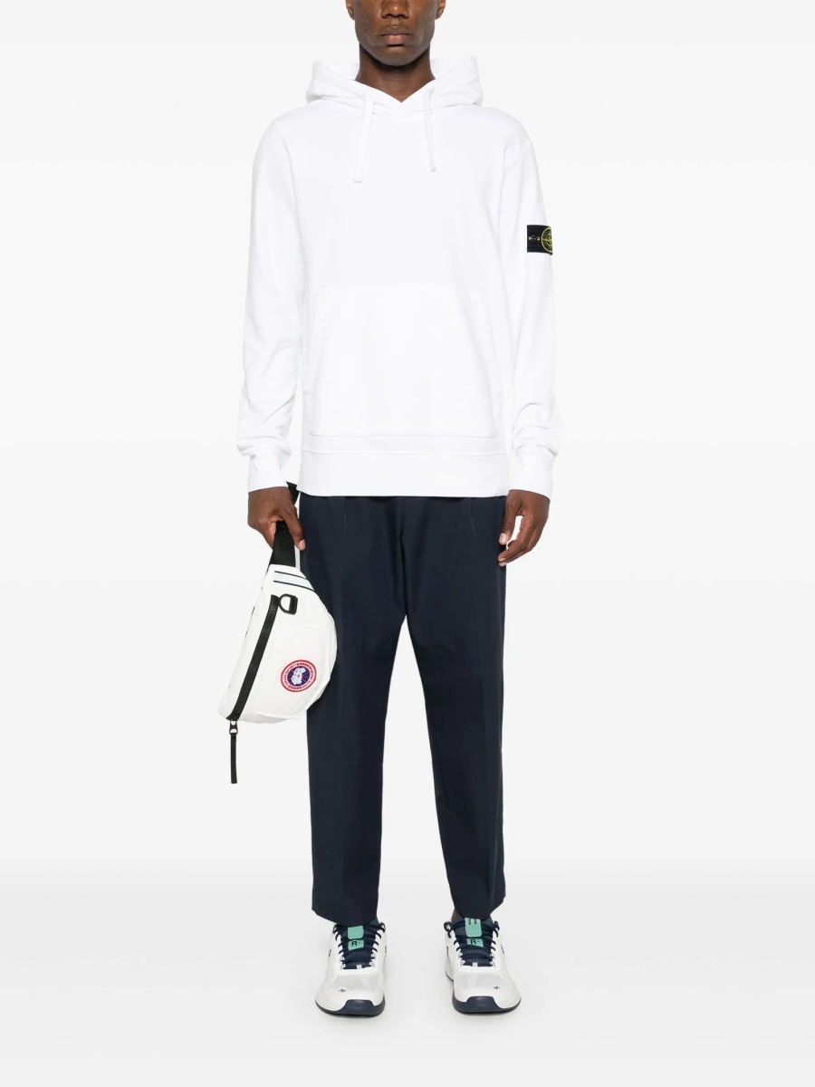 Hanorac Stone Island alb - Img 2