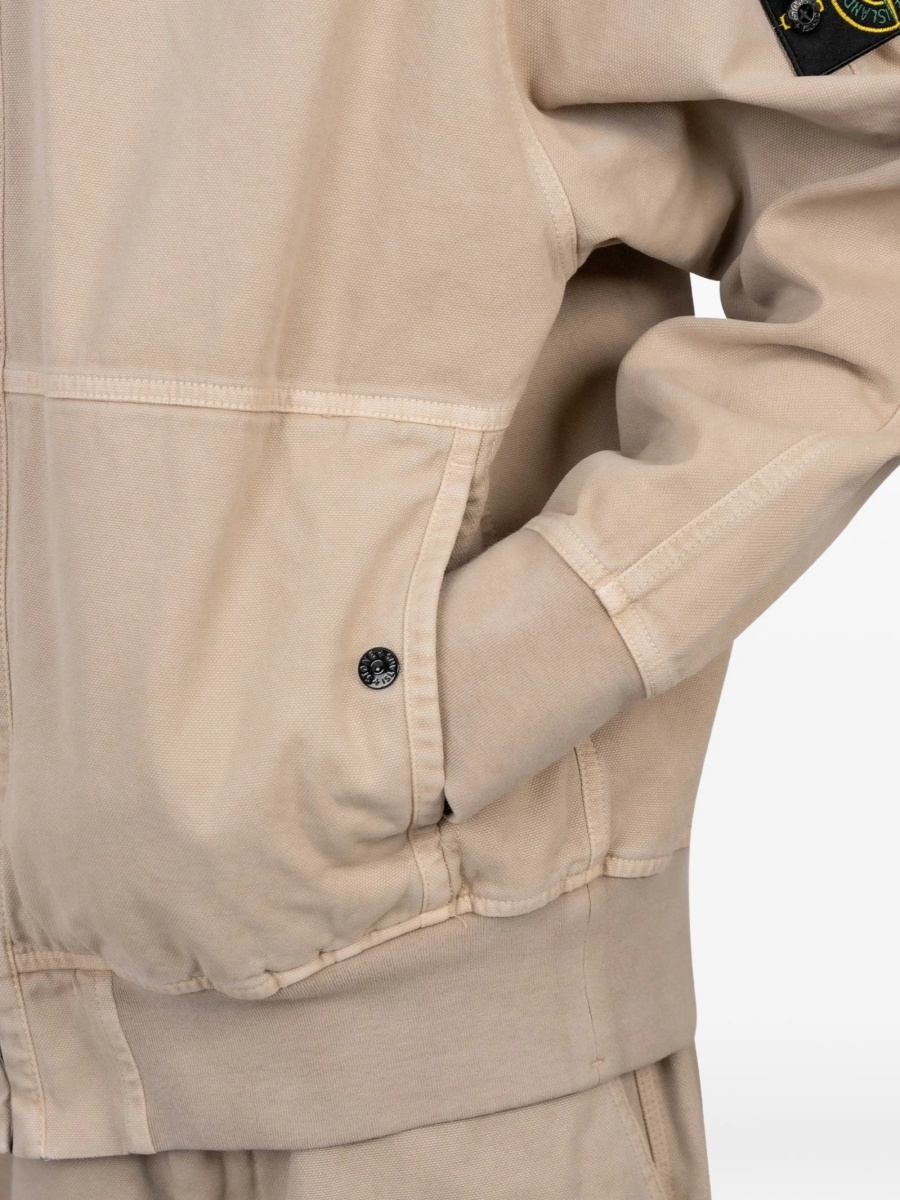 Hanorac Stone Island neutru - Img 4