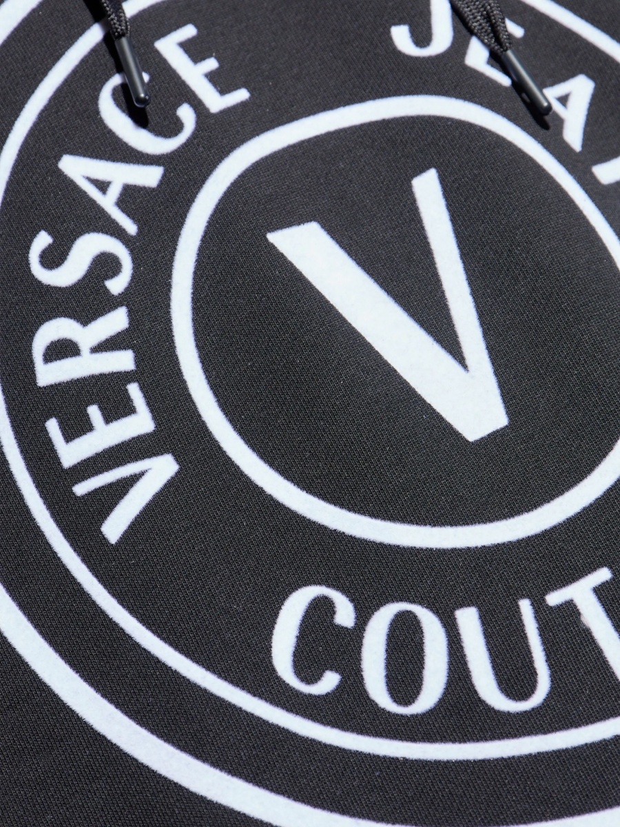 Hanorac Versace Jeans Couture negru - Img 5