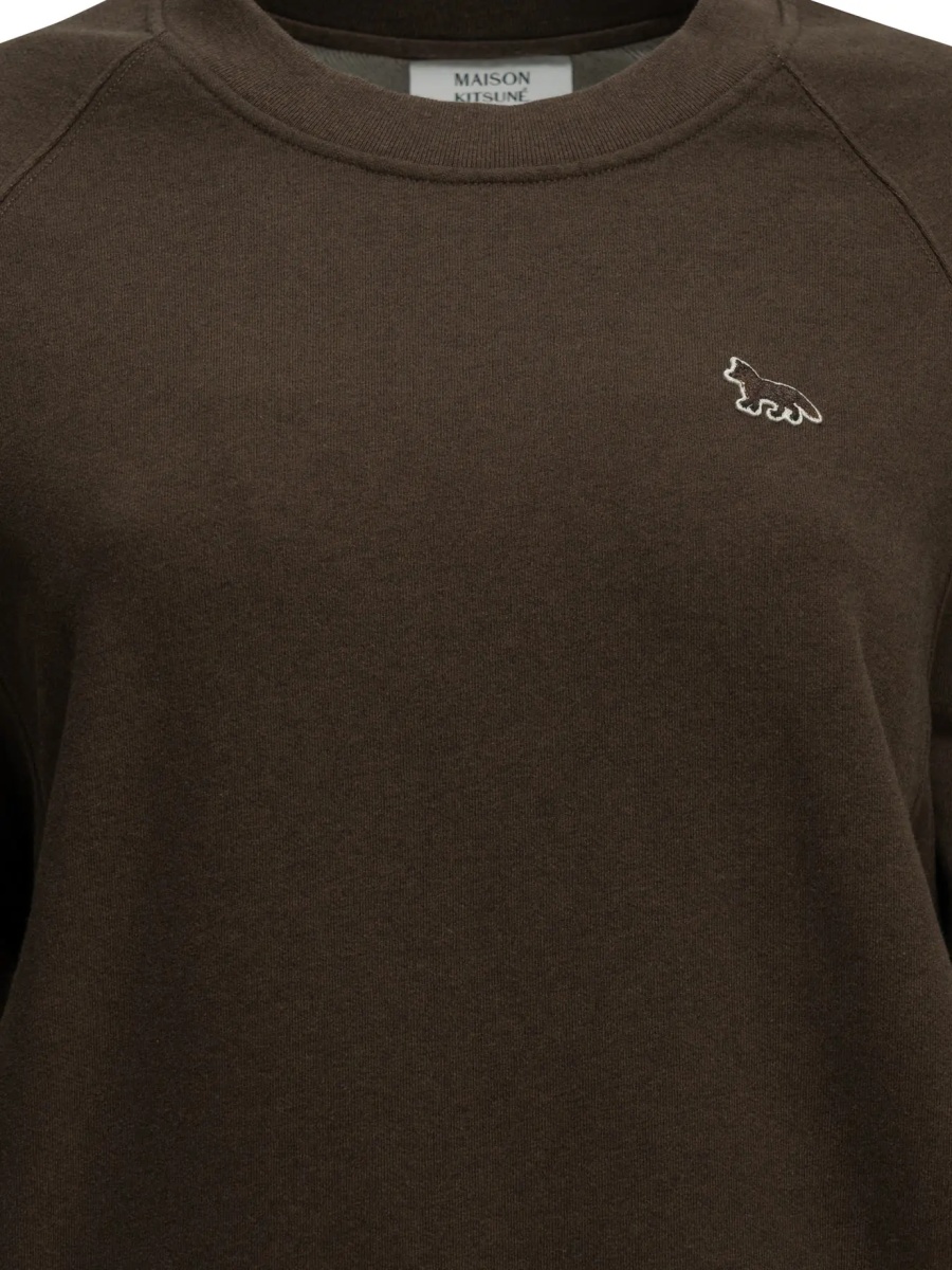 Hanorace MAISON KITSUNÉ "Baby Fox" Crew-Neck Sweatshirt - Img 3