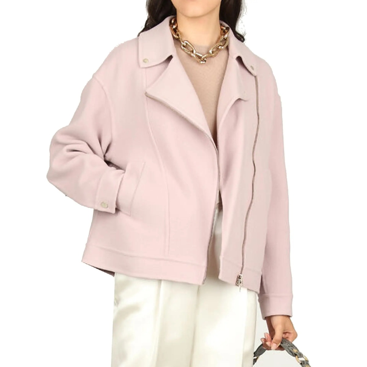 HERNO Wool Biker Jacket - Img 2