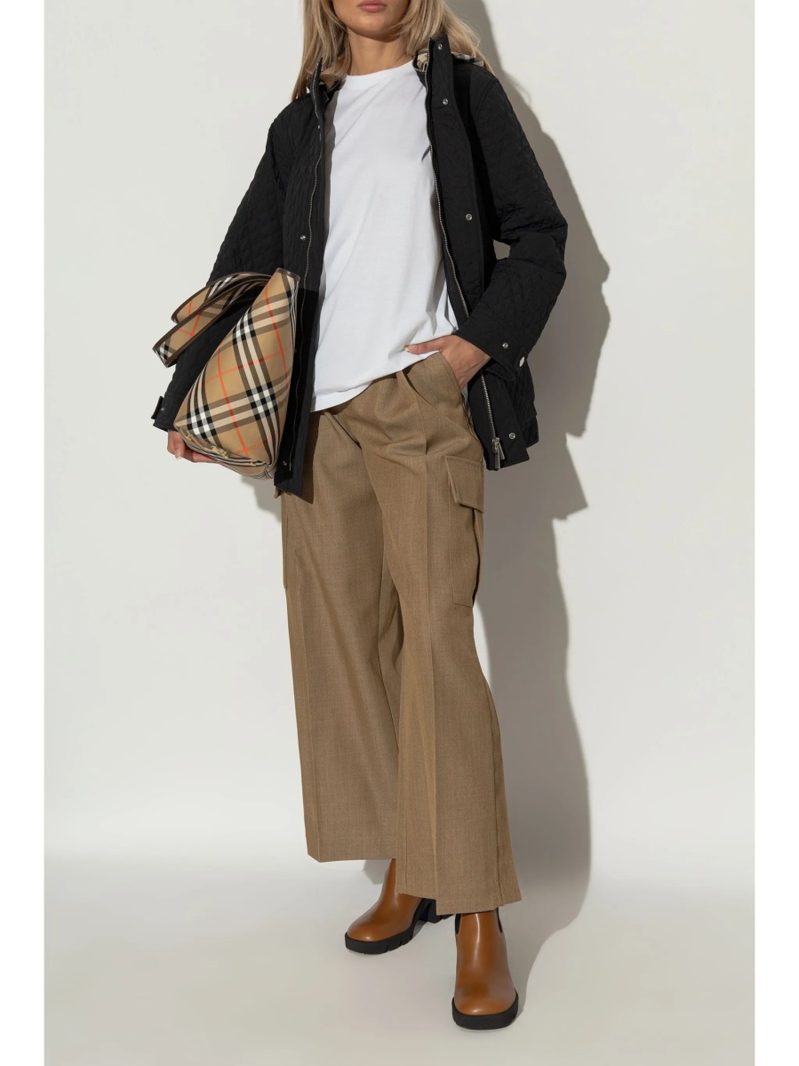 Incaltaminte Burberry maro din piele - Img 3