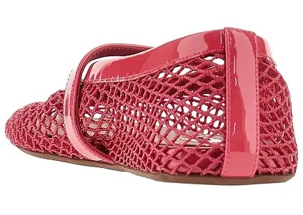 Incaltaminte Fishnet ballerina flats - Img 3