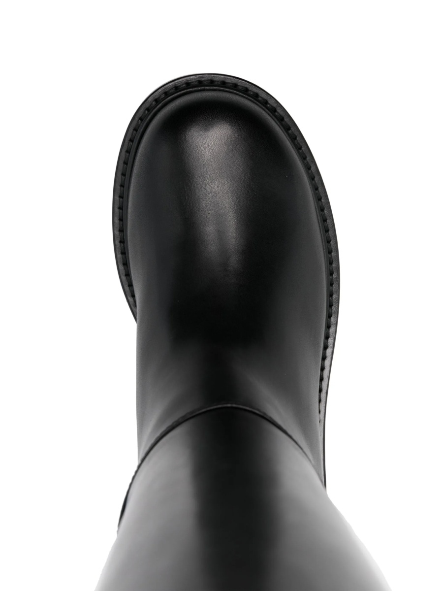 Incaltaminte Givenchy neagra din piele - Img 4