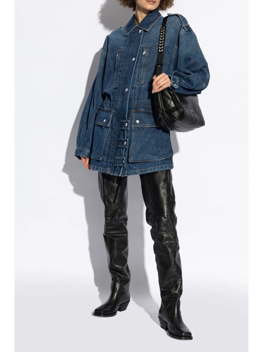 Incaltaminte Isabel Marant neagra din piele - Img 3