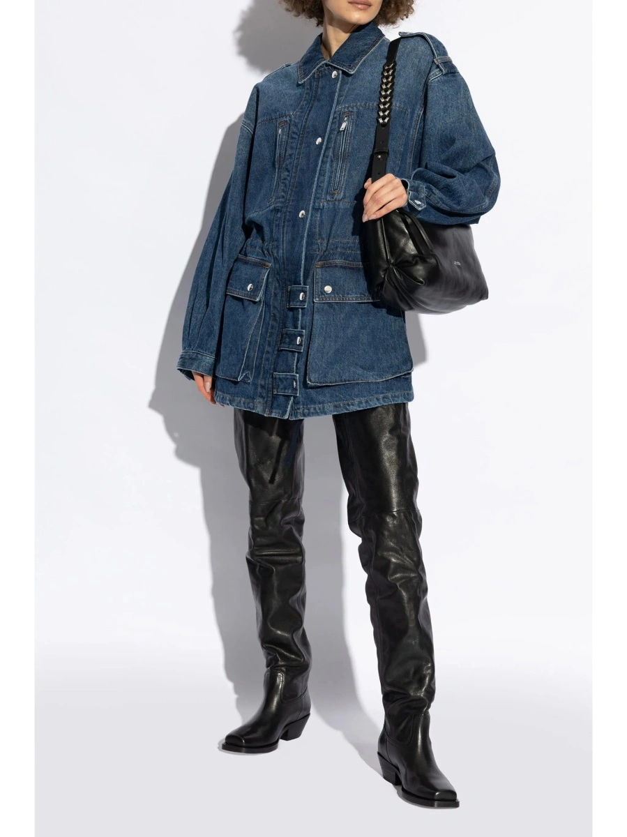Incaltaminte Isabel Marant neagra din piele - Img 3