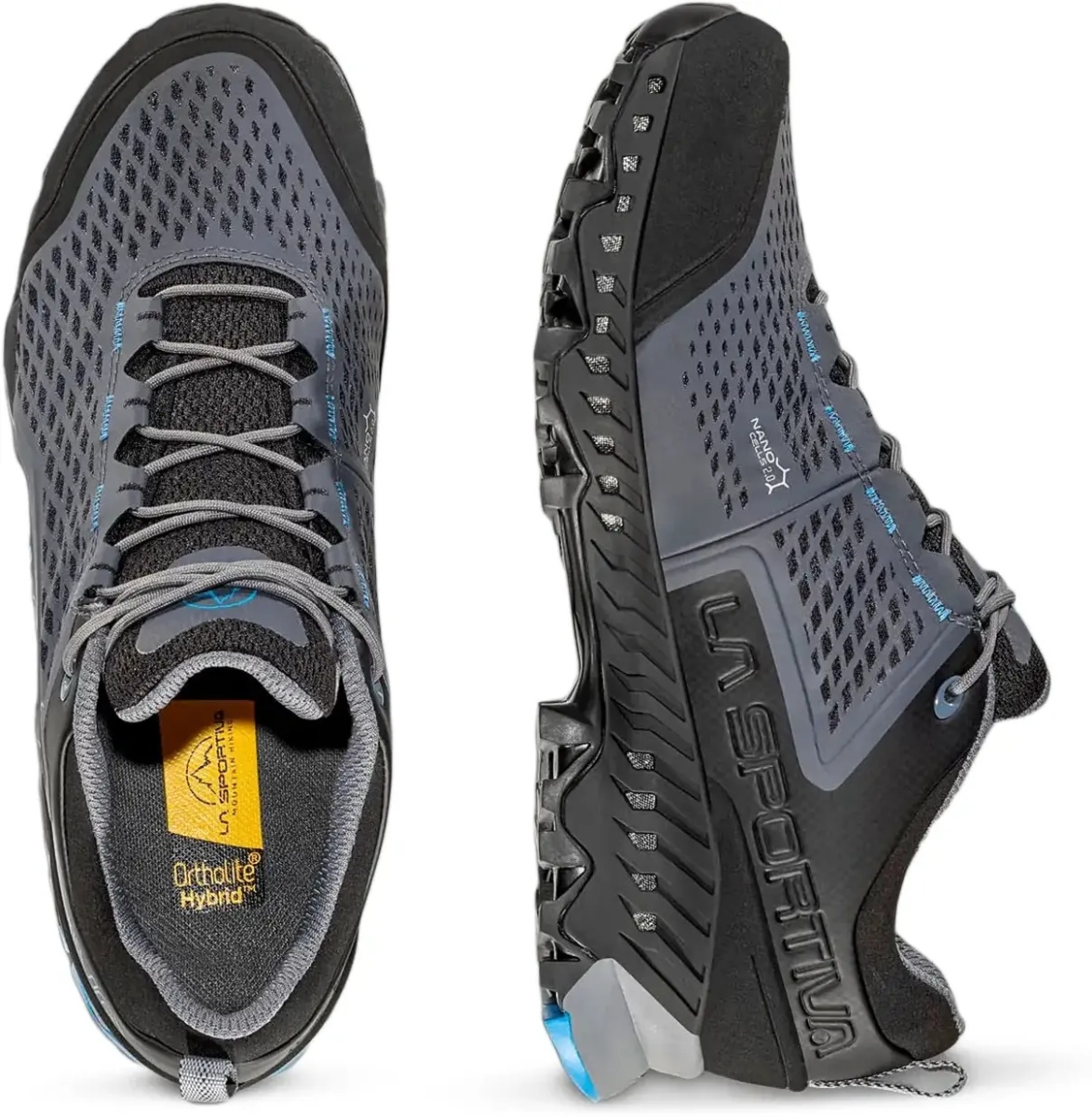 Incaltaminte LASPORTIVA SPIRE GTX SLATE/TROPIC BLUE - Img 4