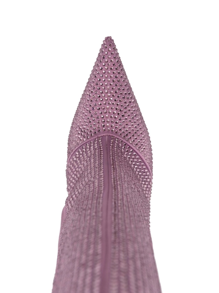 Incaltaminte LEONIE HANNE X LIU JO violet din material textil - Img 4