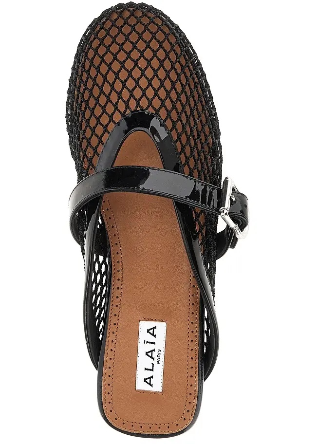 Incaltaminte Net flat mules - Img 4