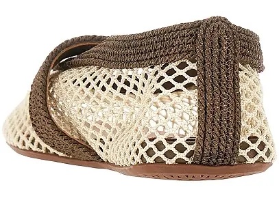 Incaltaminte Satin cord and net ballet flats - Img 3
